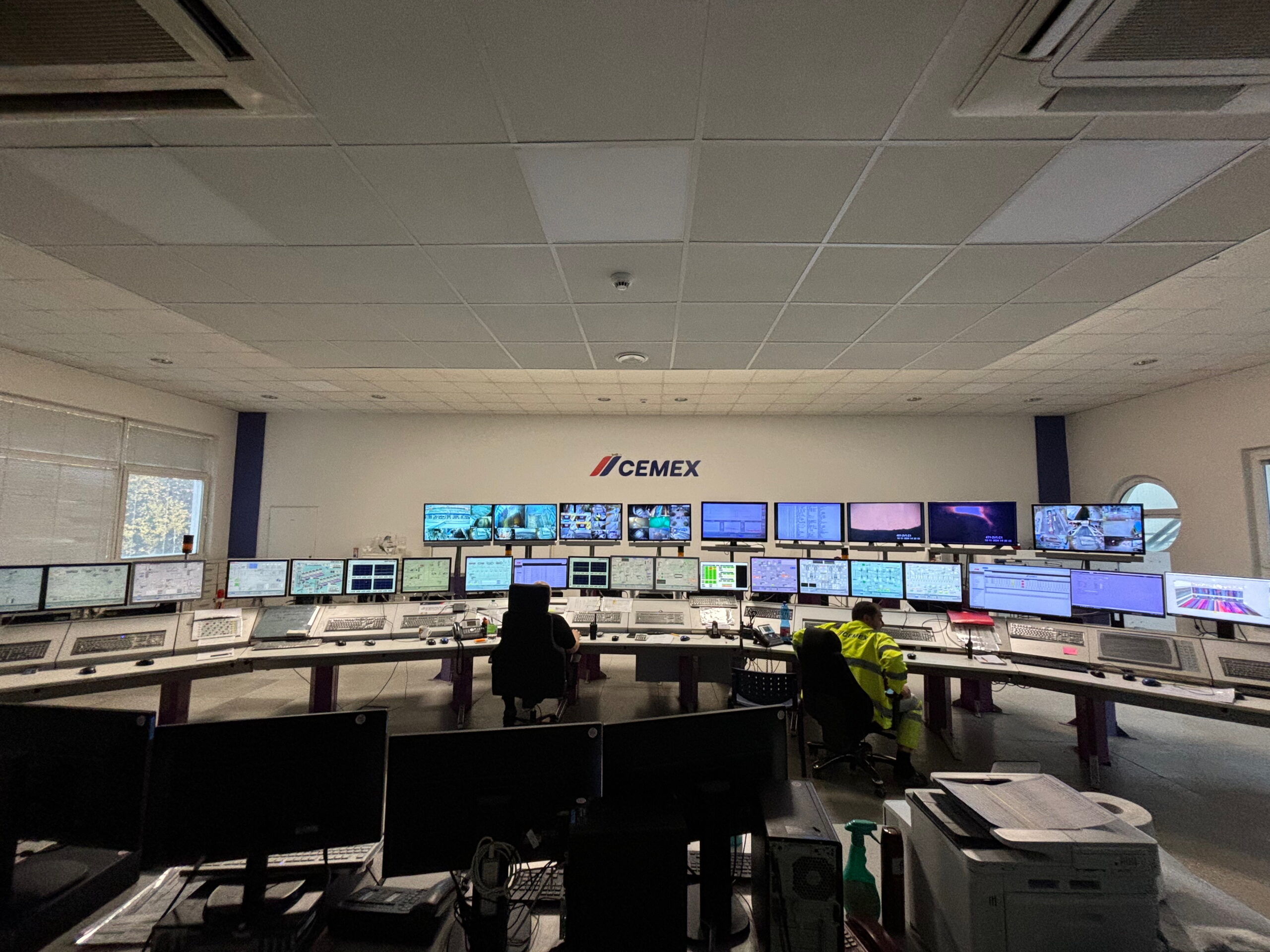 CEMEX control room research and cement plant operations