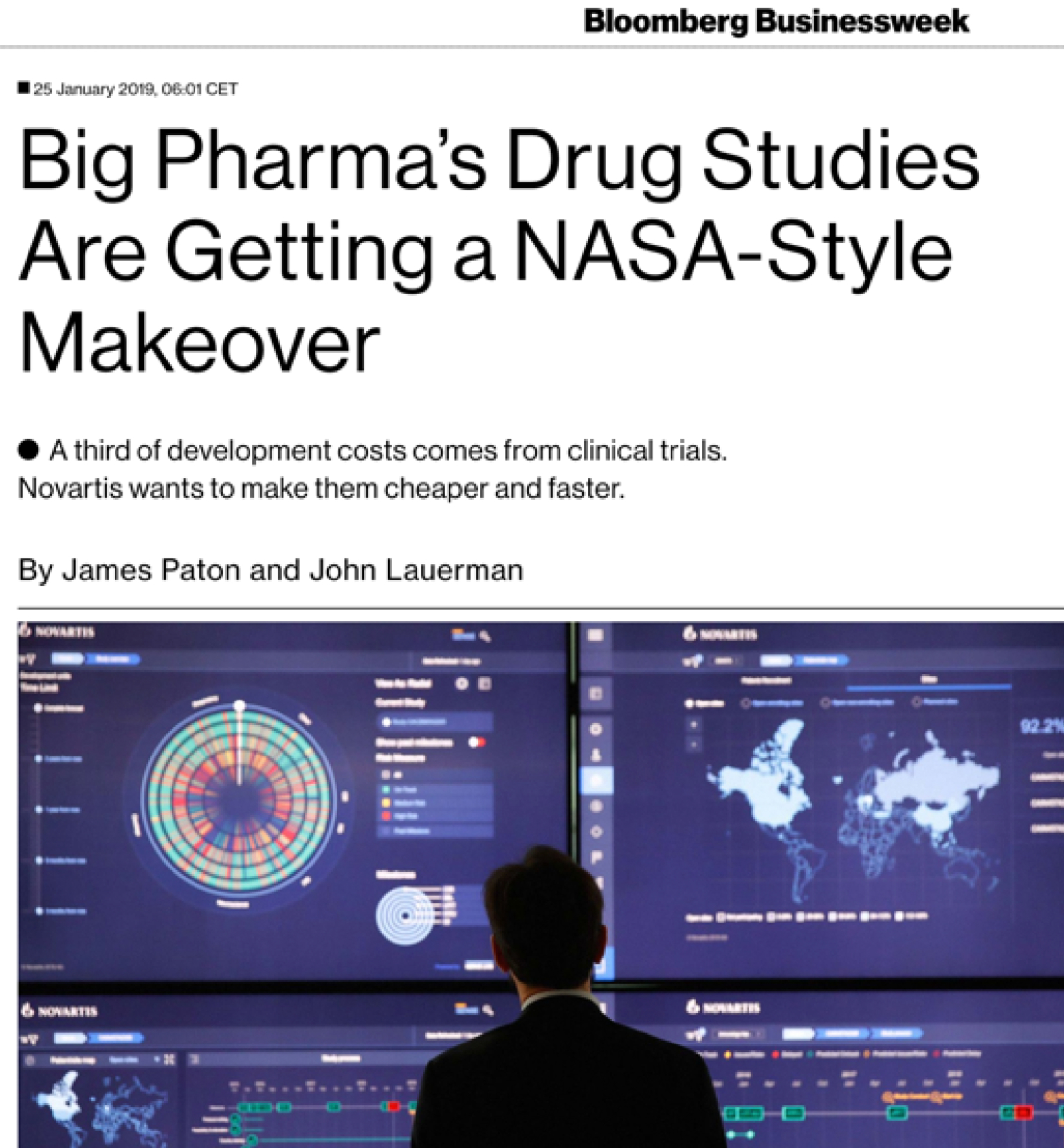Bloomberg Businessweek article about SENSE